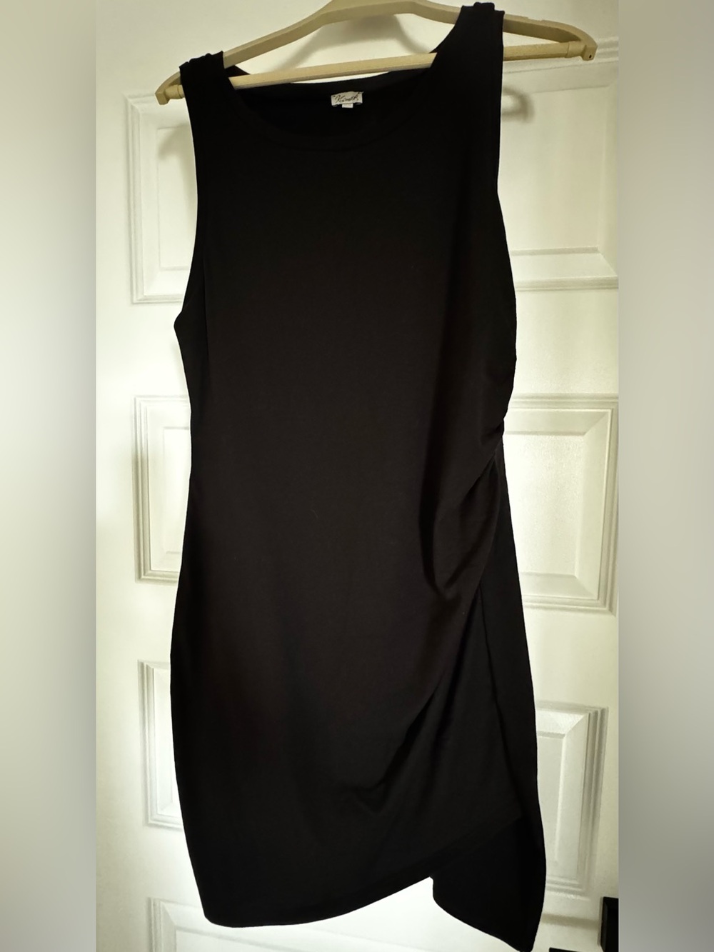 Kismet Black Sleeveless Midi Dress